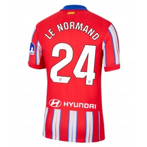 Billiga Atletico Madrid Robin Le Normand #24 Hemmatröja 2024-25 Kortärmad